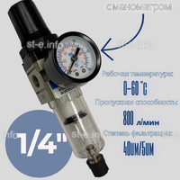 Фильтр масловлагоотделитель AW2000 -02 - st-e.info - Братск