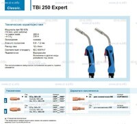 Горелка для полуавтоматической сварки TBi 250 Expert, длина 5 m. - st-e.info - Братск