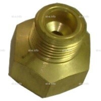Переходник G3/4-Сп21,8 (для импортного редуктора)  - st-e.info - Братск