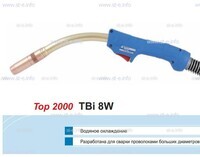 Горелка для полуавтоматической сварки TBi 8W-blue-RWZ, длина 5 метров - st-e.info - Братск