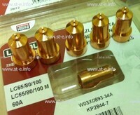 Сопло контактное для плазмотрона LC65/80/100 60A арт. W03X0893-34A - st-e.info - Братск
