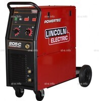 Полуавтомат Lincoln Electric Powertec 205C для сварки - st-e.info - Братск