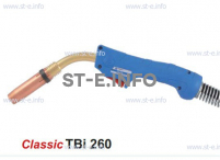 Горелка для полуавтоматической сварки TBi 260-blue-ESG, длина 5 метров - st-e.info - Братск