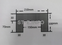 Гофрозащита усиленная 7000x210x30 для станков  - st-e.info - Братск