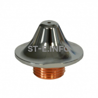 Сопло двойное хромированное 2,0 мм арт. 1572361-2.0 - st-e.info - Братск