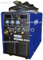 Сварочный инверторный полуавтомат BRIMA MIG/MMA-315-1 - st-e.info - Братск