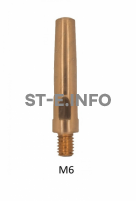 Наконечник М6*45*1,2 (для горелки qtb-500) Panasonic - st-e.info - Братск