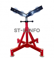 Роликовая опора для труб ST-V1 - st-e.info - Братск