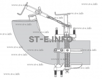 Центратор цепной однорядный Василёк СС-5TC для диаметров 254-1829 синий для нержавеющей стали - st-e.info - Братск