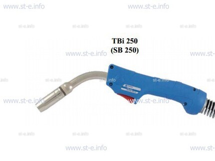 Горелка для полуавтоматической сварки TBi 250-blue-ESG, длина 4 метра - st-e.info - Братск