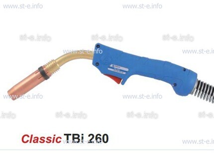 Горелка для полуавтоматической сварки TBi 260-blue-ESG, длина 4 метра - st-e.info - Братск