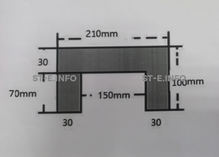 Гофрозащита усиленная 7000x210x30 для станков  - st-e.info - Братск