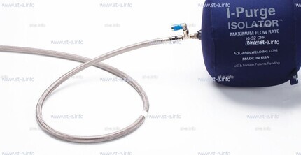 Односторонняя заглушка с трубкой и клапаном ISO 6" (152 mm)  - st-e.info - Братск