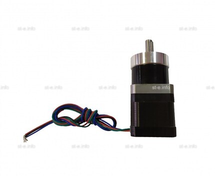 Шаговый двигатель 42HSG40-1304A с редуктором 1:10 - st-e.info - Братск