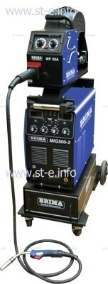Сварочный инверторный полуавтомат Brima MIG-500-2 - st-e.info - Братск