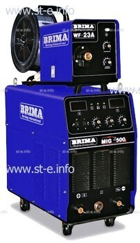 Сварочный инверторный полуавтомат Brima MIG-500 - st-e.info - Братск